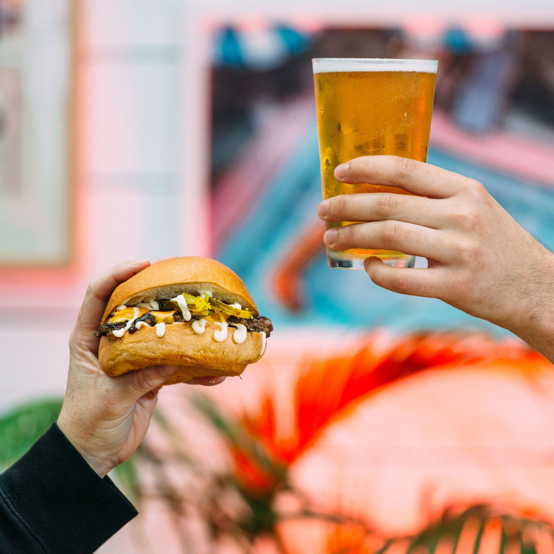cheese burger please