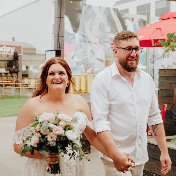 couple at wedding